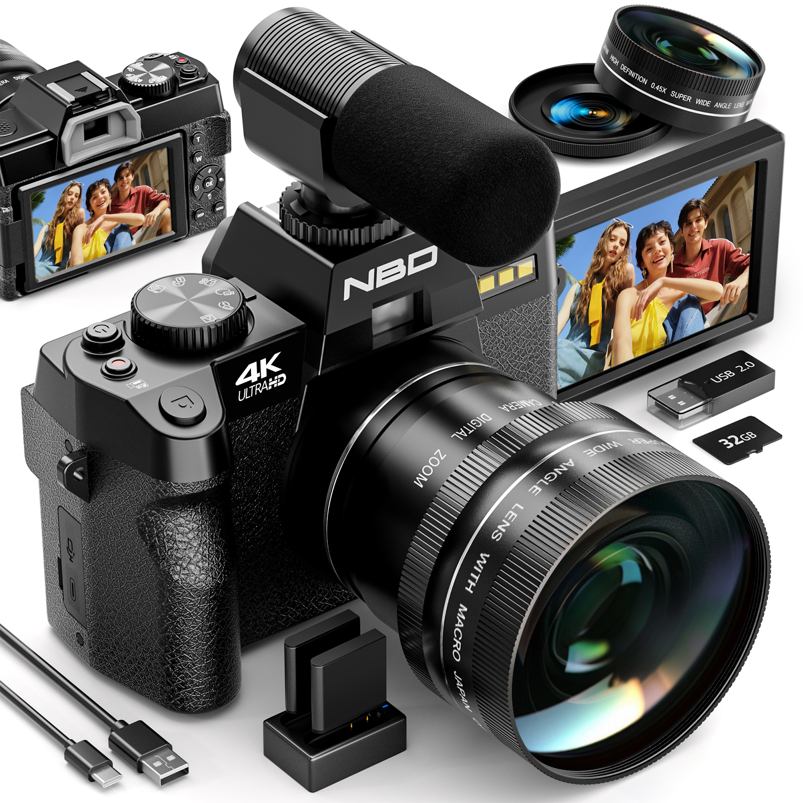 Japanese Lifestyle Images - NBD S100F 48MP 4K Digital Camera