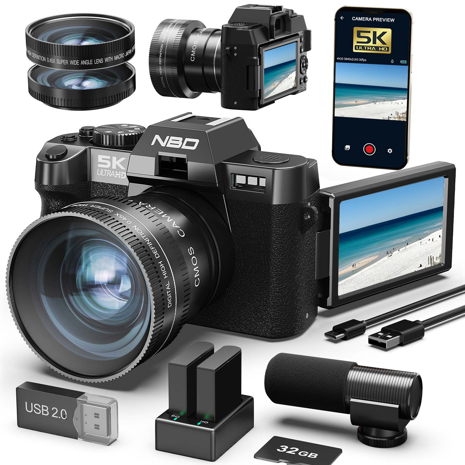 Japanese Lifestyle In Japanese - NBD Digital Cameras 5K&48MP Photography 16X