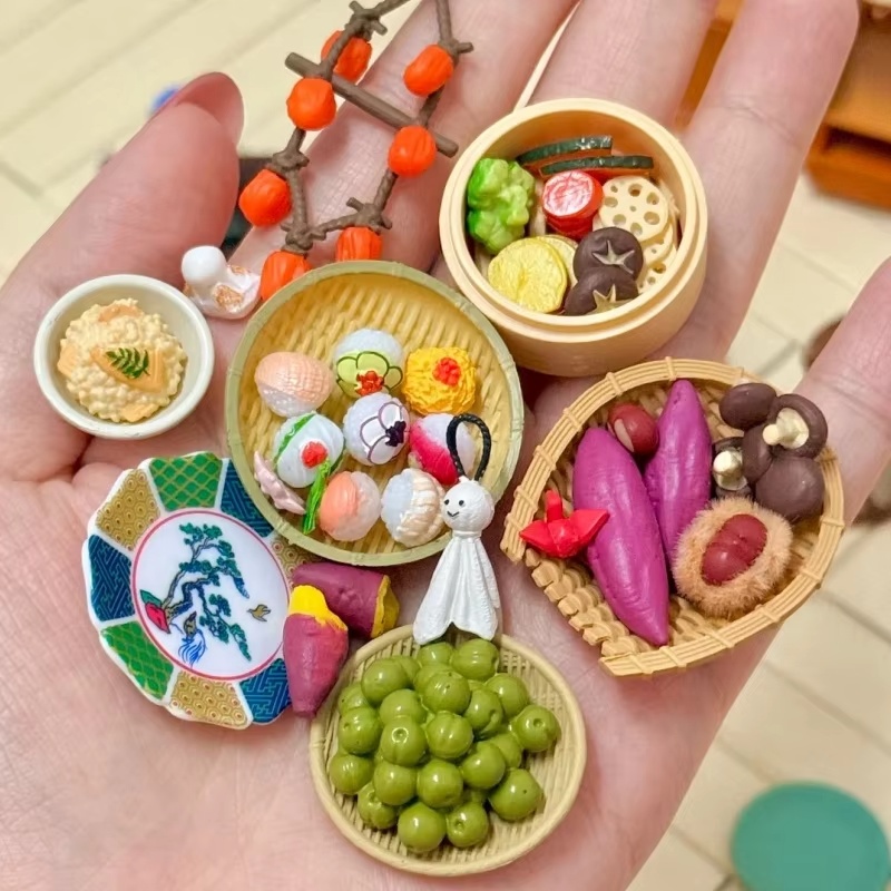 Japanese Lifestyle In Japanese - Best Seller Genuine Re-Ment Elegant Blossom