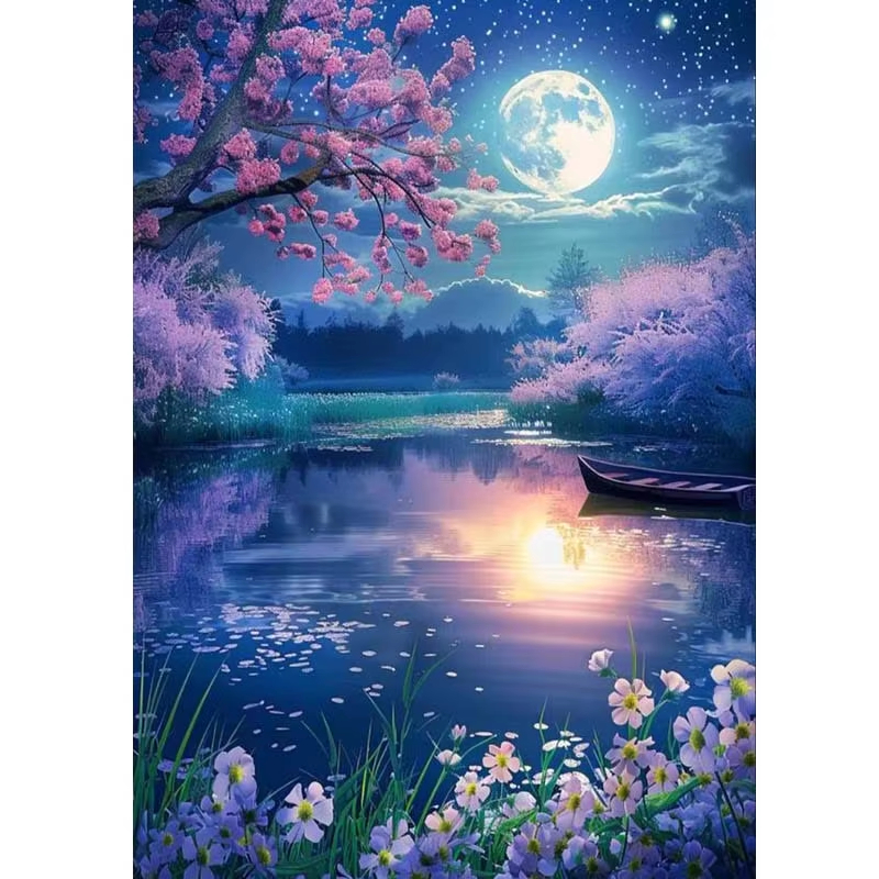 Japanese Lantern Paper - Full Drill 5D Diamond Painting Kits