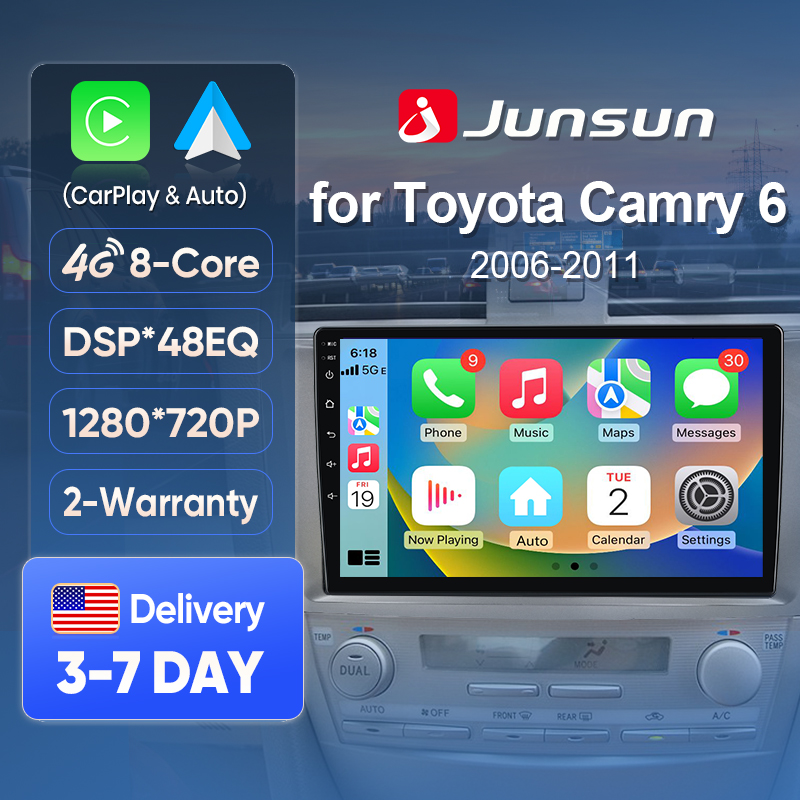 Japanese Work Lifestyle - Junsun AI Voice Car Stereo Radio