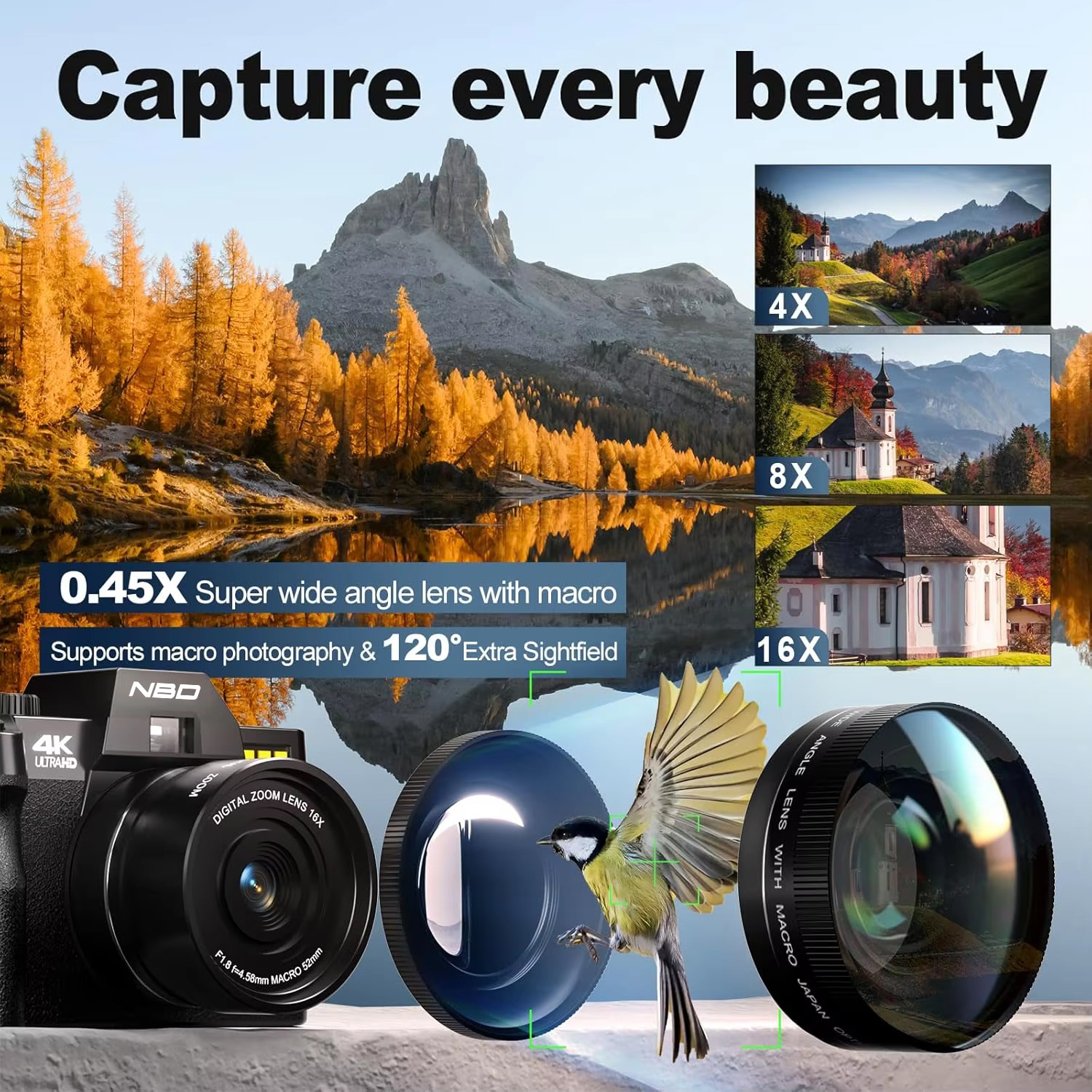 NBD S100F 48MP 4K Digital Came – обзор и цена Japanese Lifestyle Images