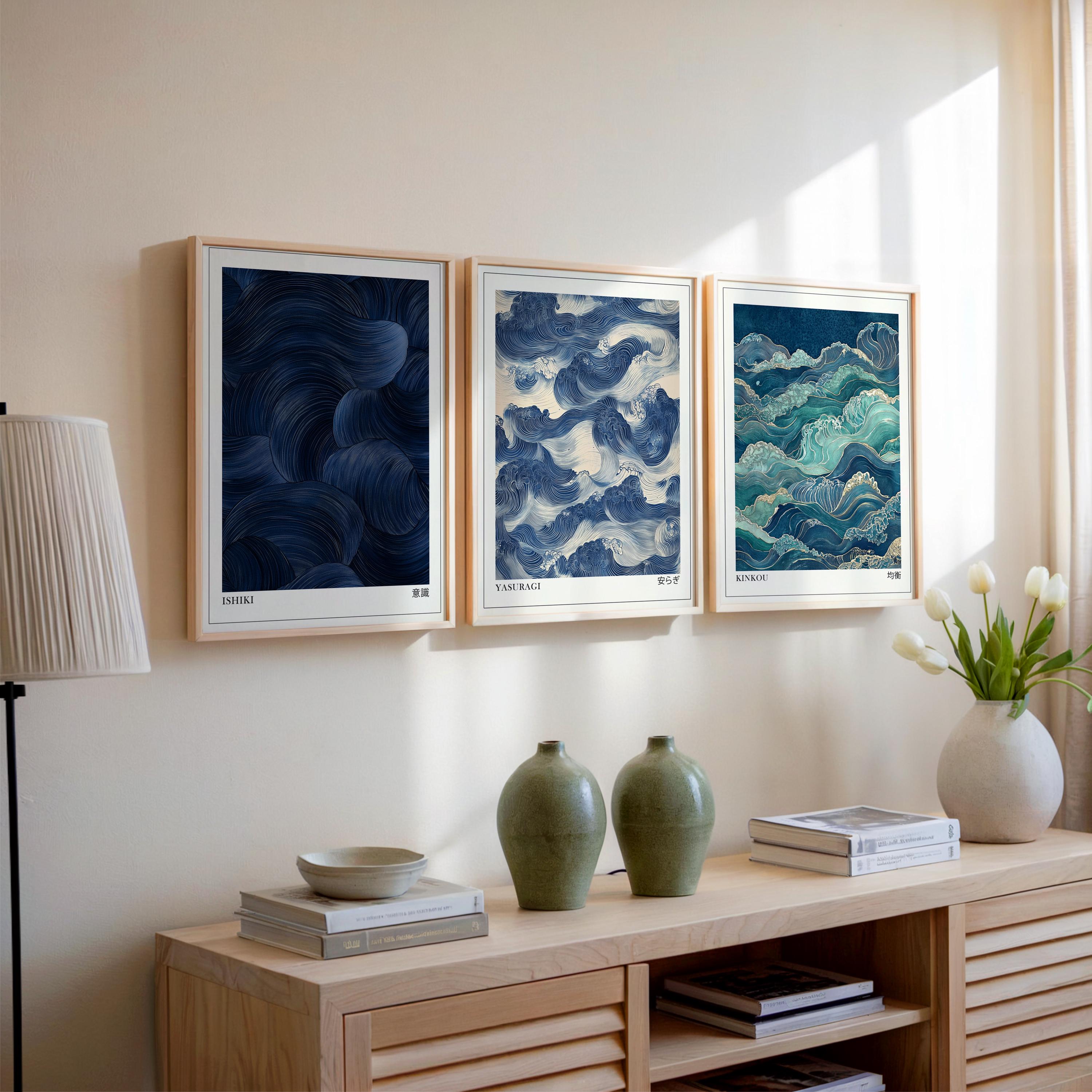 Japandi Wall Art Set of 3, Mod – обзор и цена Japanese Lifestyle In Japanese