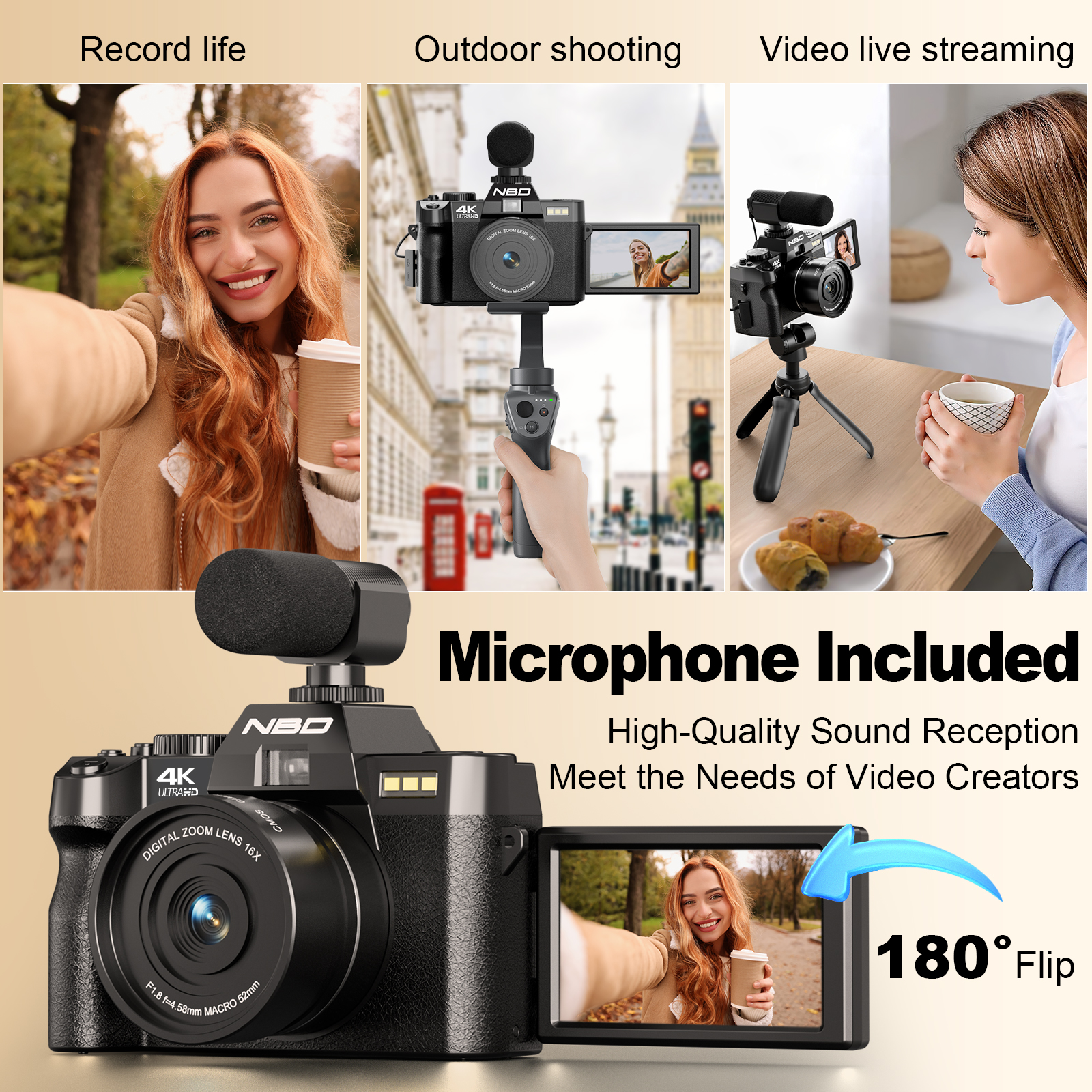NBD S100F 48MP&4K Digital Came – обзор и цена Japanese Lifestyle Images