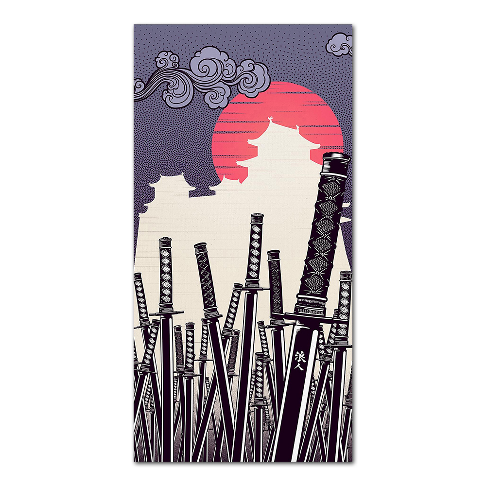 Japanese Katana Canvas Paintin – обзор и цена Japanese Lifestyle In Japanese