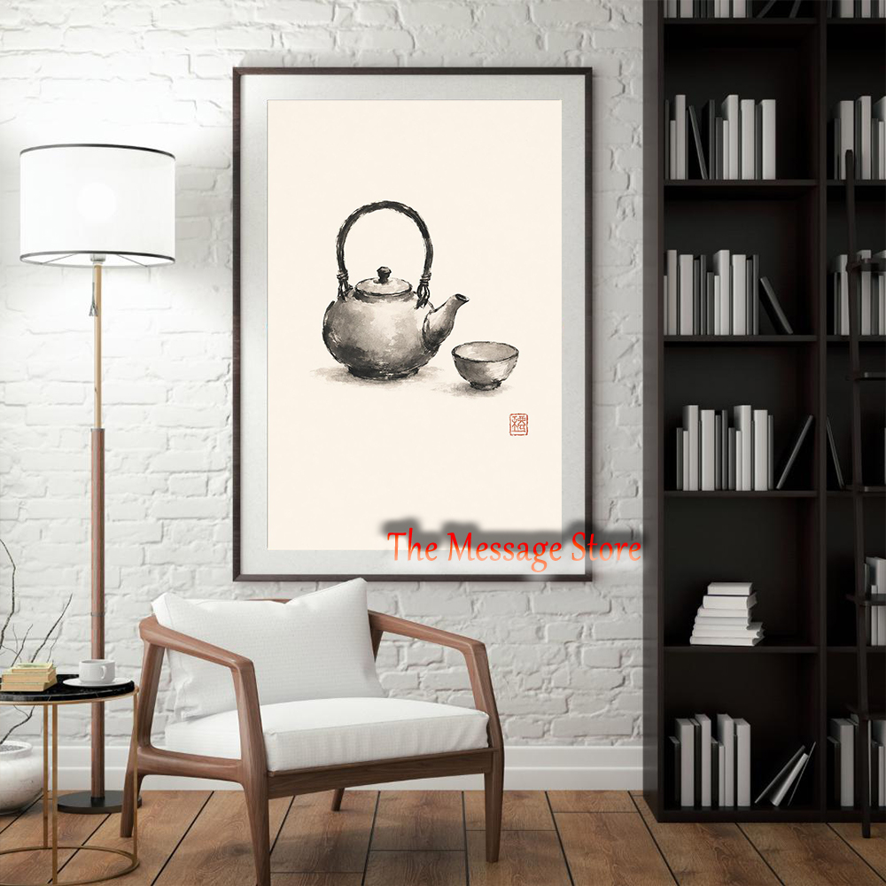Japanese Teapot Art Minimalist – обзор и цена Japanese Zen Lifestyle