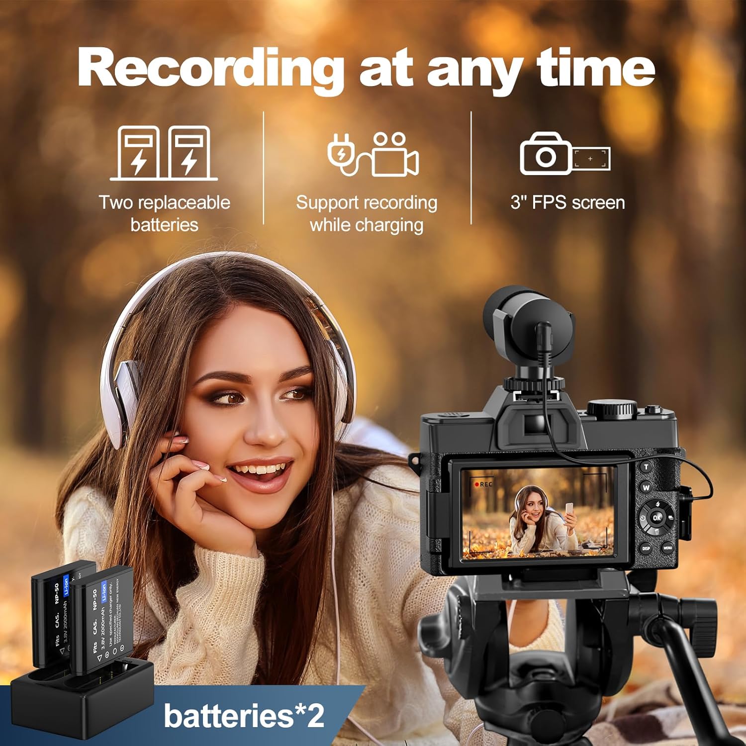 NBD 48MP 4K Digital Camera S10 – обзор и цена Japanese Lifestyle Images