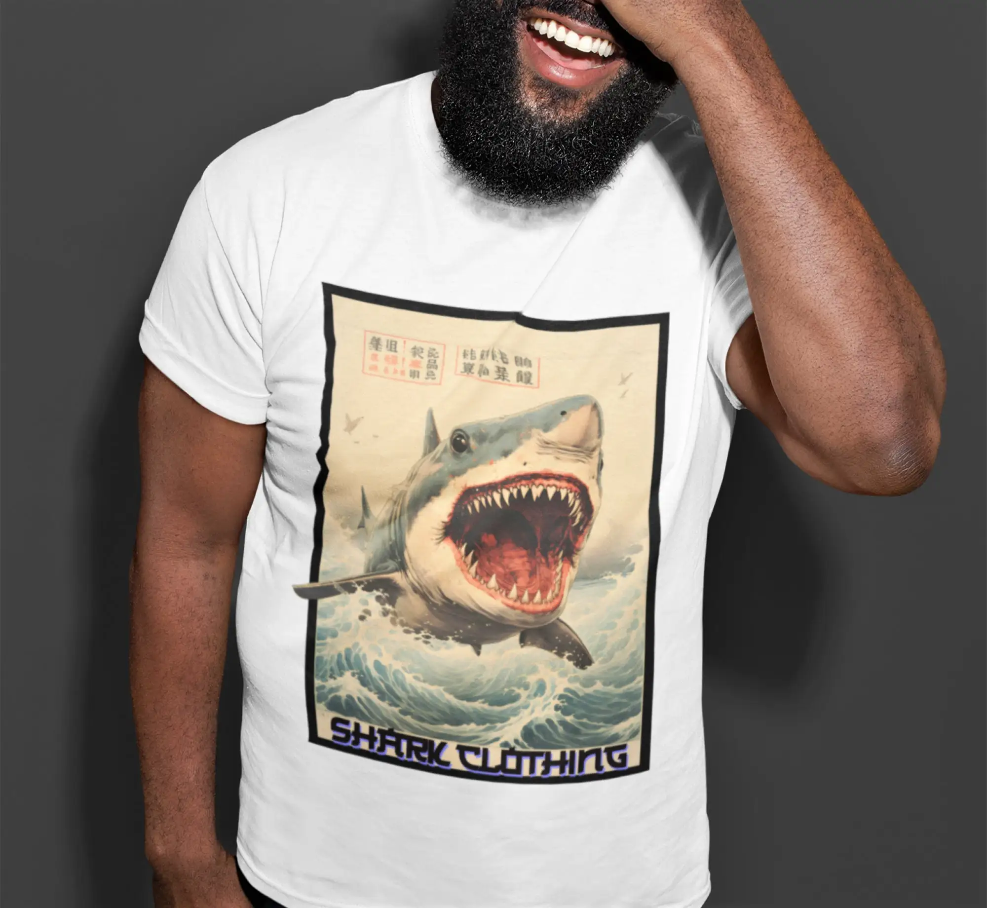 Japanese shark T Shirt Heavy C – обзор и цена Japanese Lifestyle In Japanese