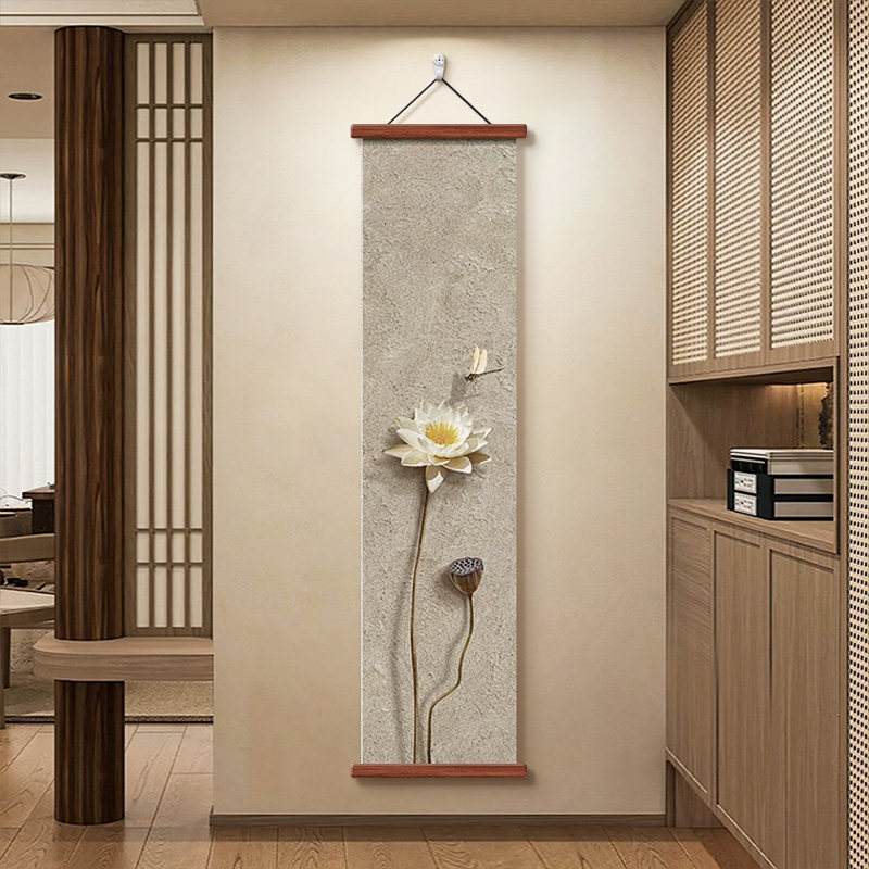 Japanese Style Zen Lotus Wall  – обзор и цена Japanese Zen Lifestyle