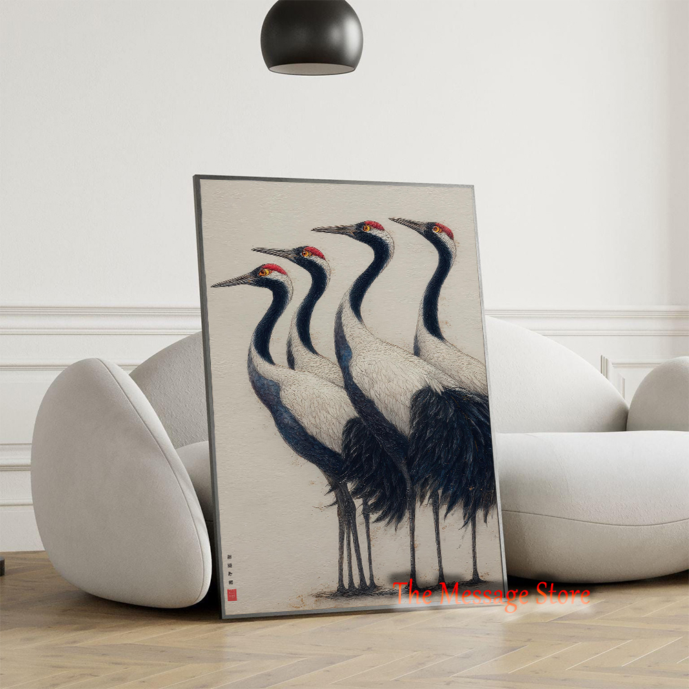 Traditional Nature Crane Birds – обзор и цена Japanese Zen Lifestyle