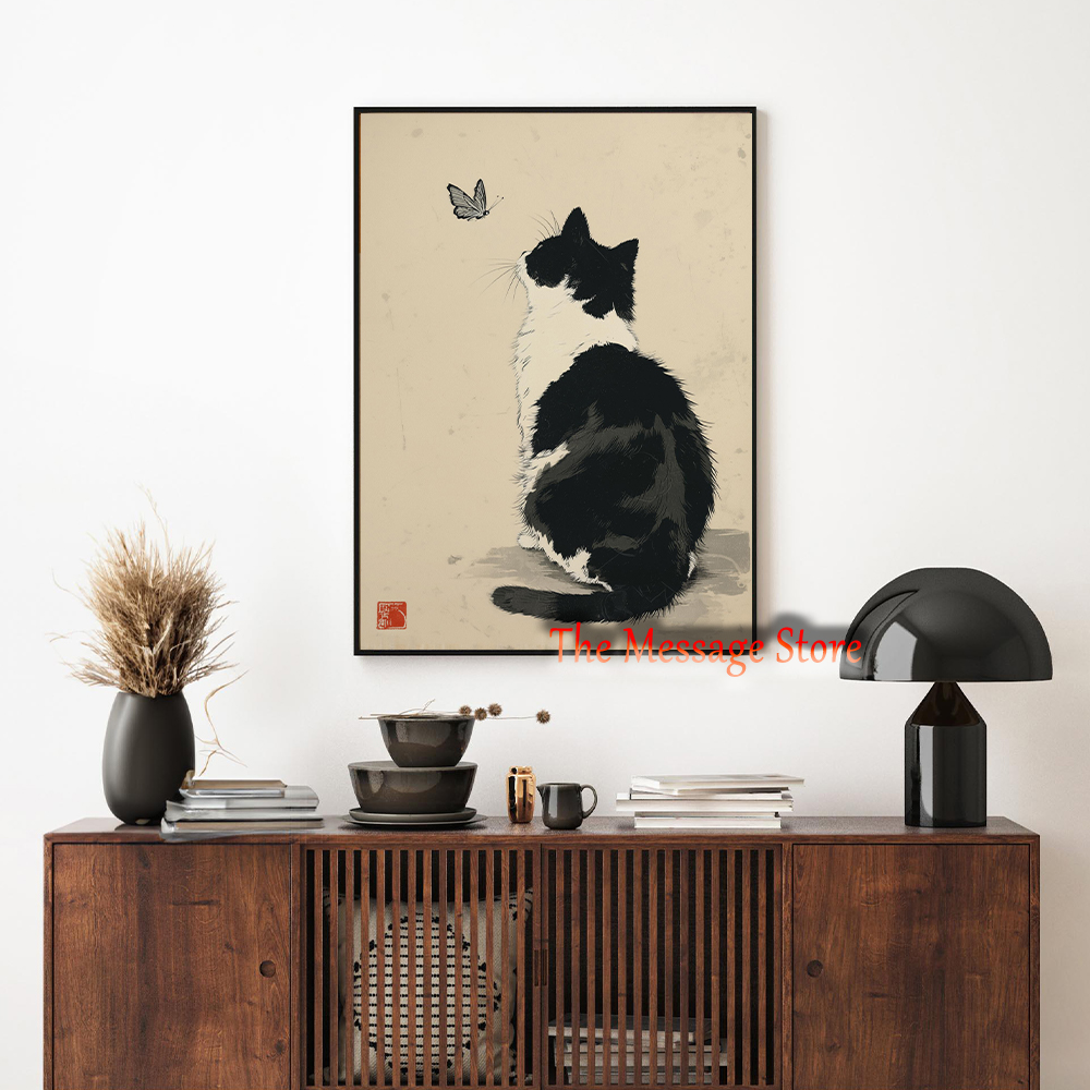 Black Cow Cat Japanese Minimal – обзор и цена Japanese Zen Lifestyle
