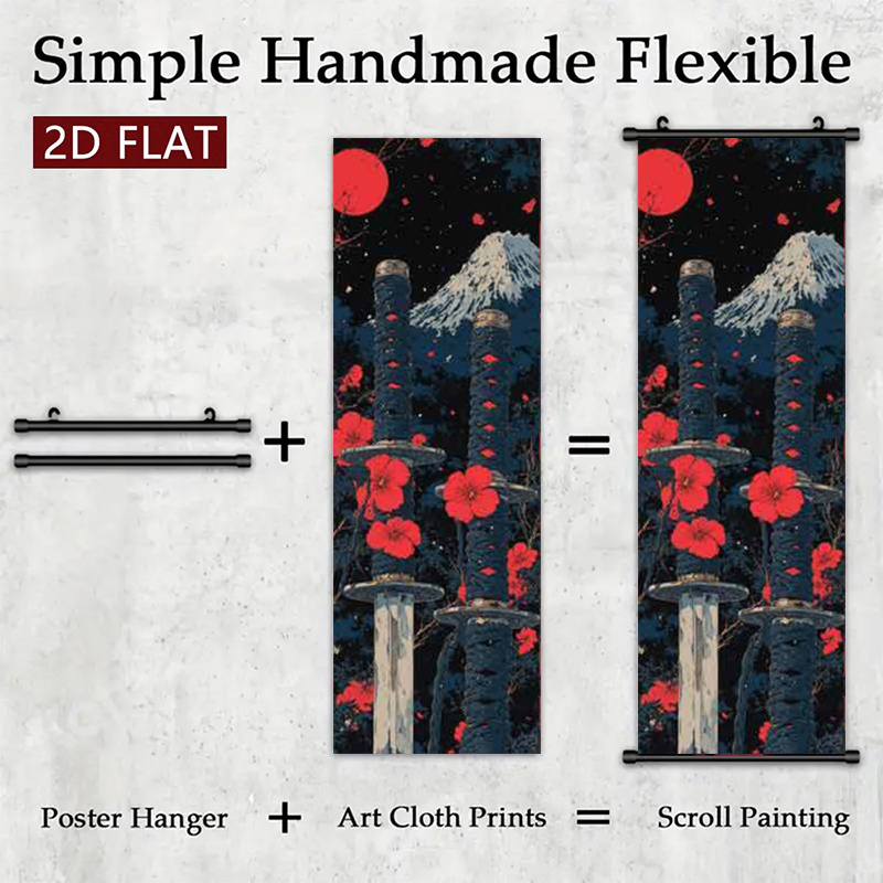 2D/FLAT-3pcs Plastic Scroll Wa – обзор и цена Japanese Lifestyle In Japanese