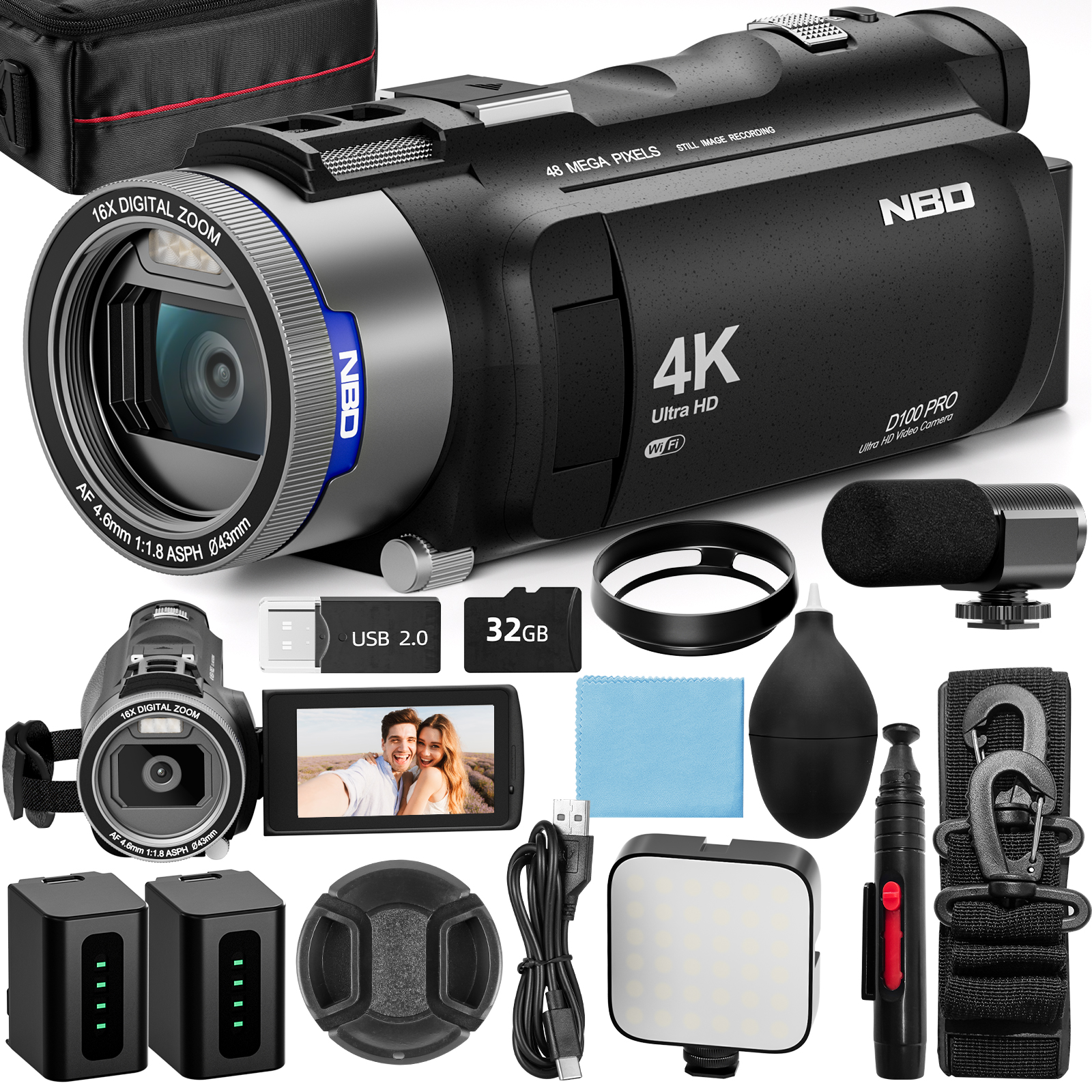 NBD 4K HD&48MP Camcorder Video – обзор и цена Japanese Lifestyle Images