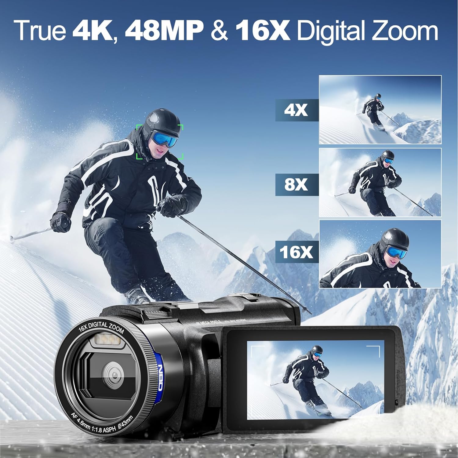 NBD 4K HD&48MP Camcorder Video – обзор и цена Japanese Lifestyle Images