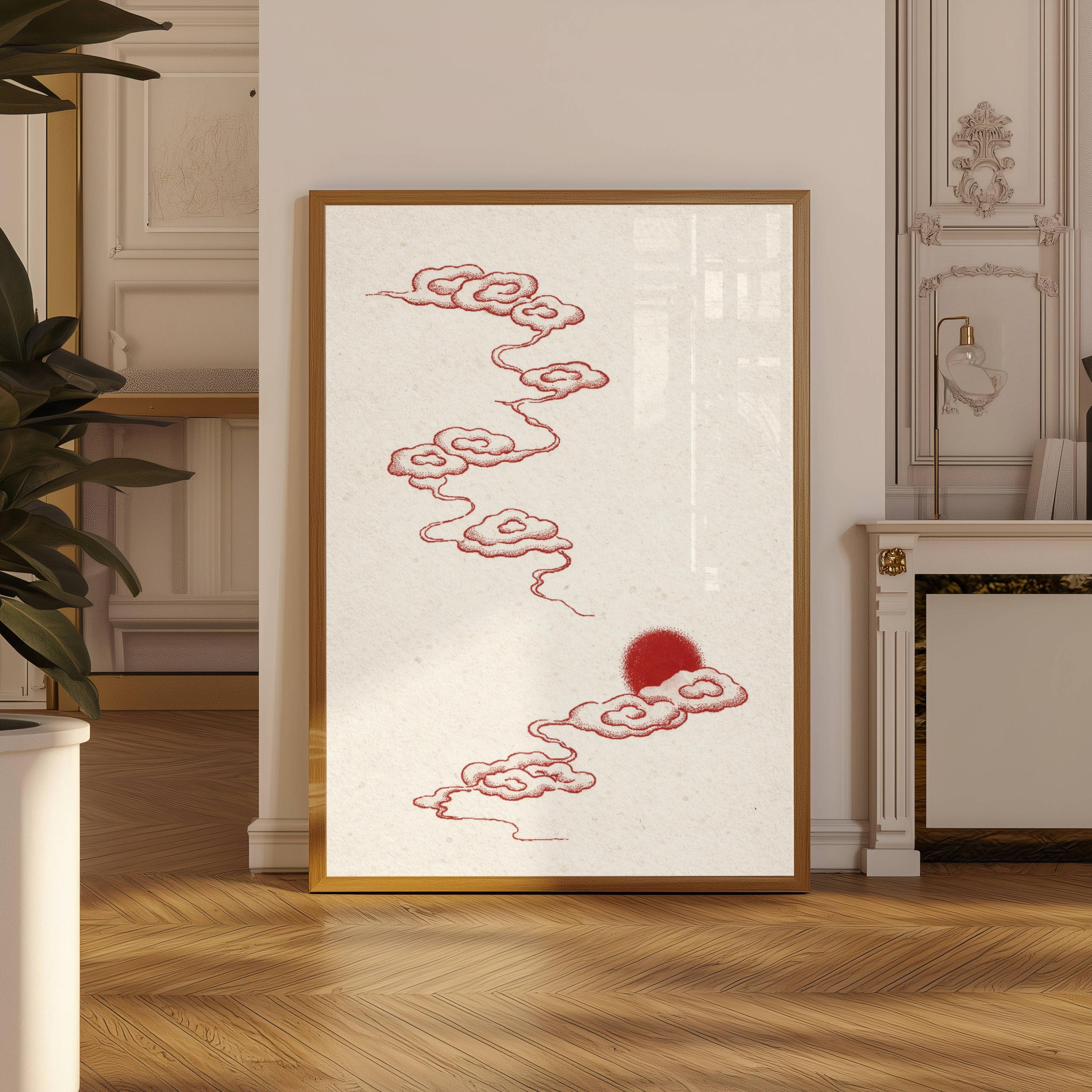 Japanese Ink Tree Poster Wabi  – обзор и цена Japanese Zen Lifestyle