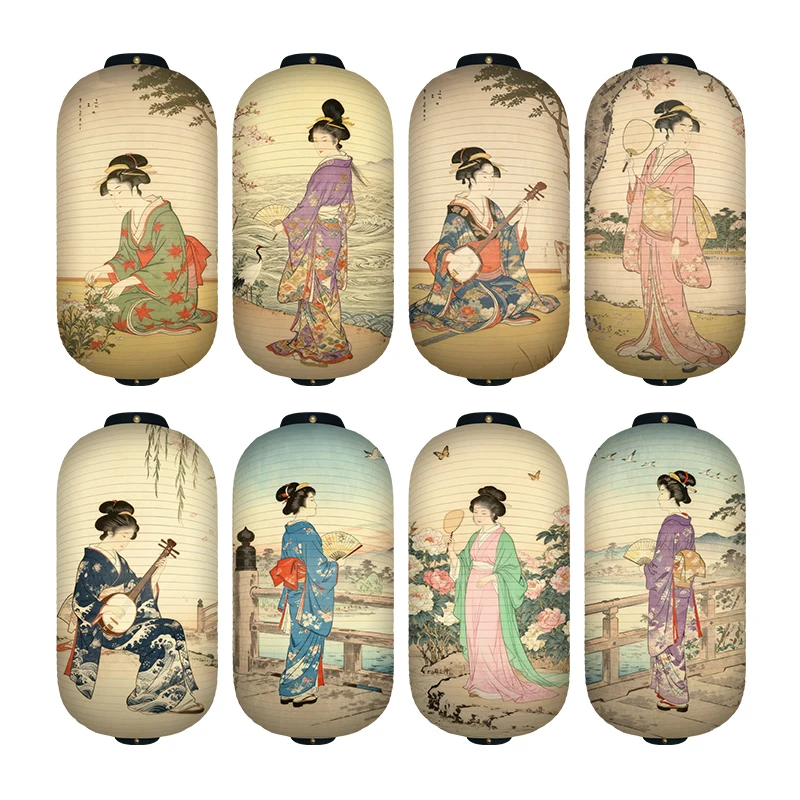 1PC Japanese Court Lady Patter – обзор и цена Japanese Lantern Paper