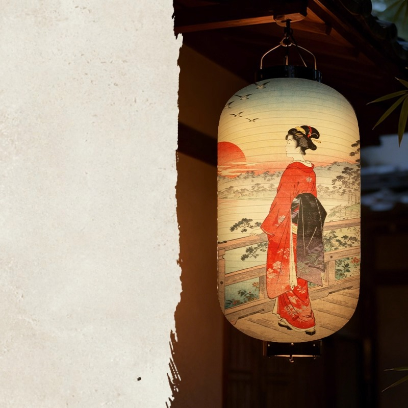 1PC Japanese Court Lady Patter – обзор и цена Japanese Lantern Paper