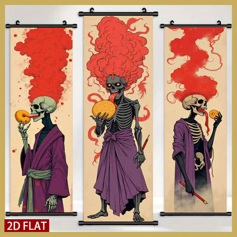 2D/FLAT-3pcs Skeleton Themed P – обзор и цена Japanese Lifestyle In Japanese