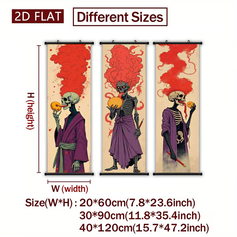 2D/FLAT-3pcs Skeleton Themed P – обзор и цена Japanese Lifestyle In Japanese